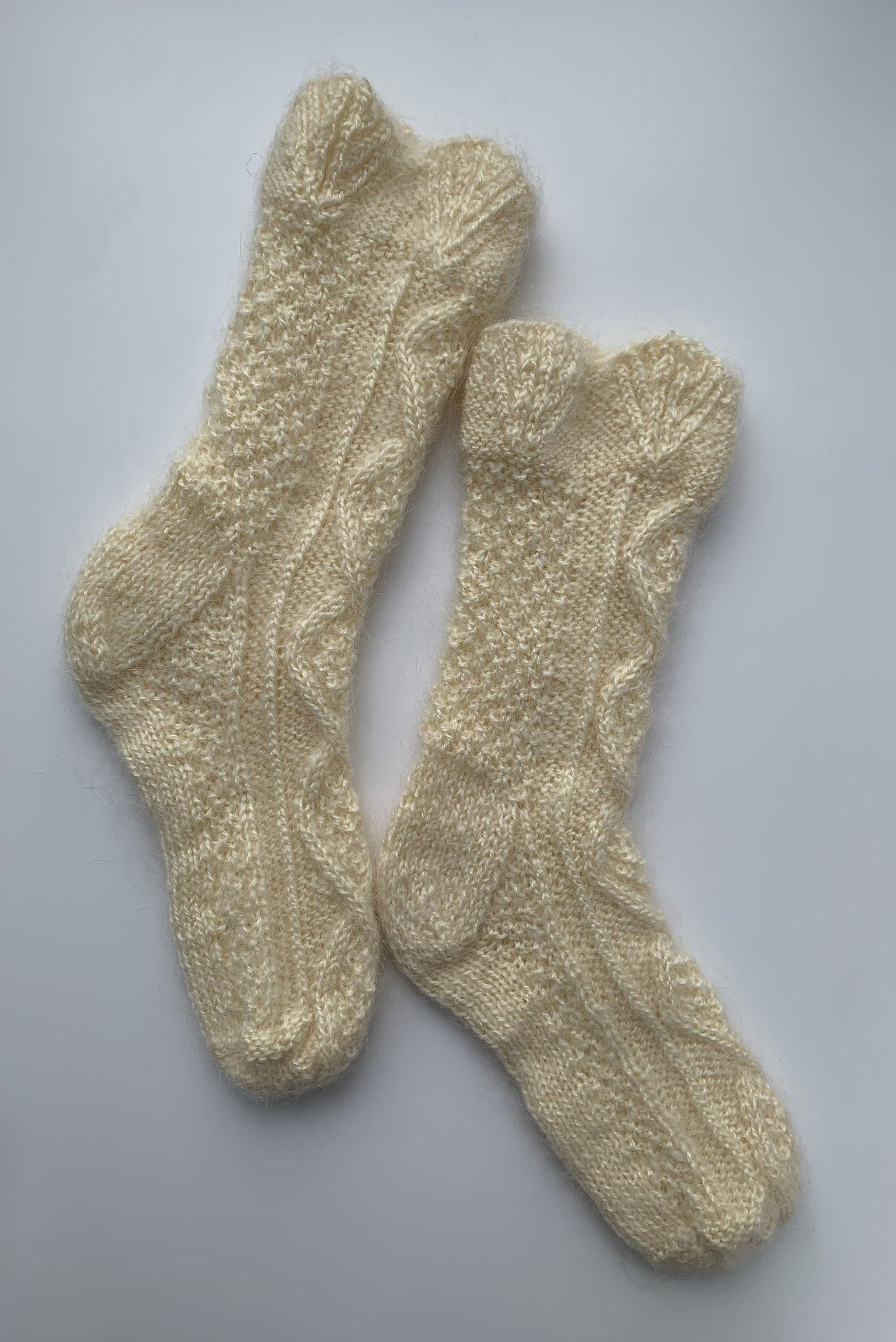 дуже теплі в'язані шкарпетки для дому